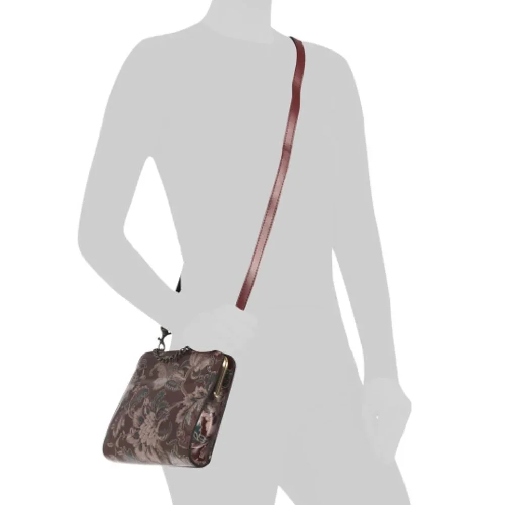 PATRICIA NASH Leather Evangeline Frame Crossbody Bag - Picture 5 of 5
